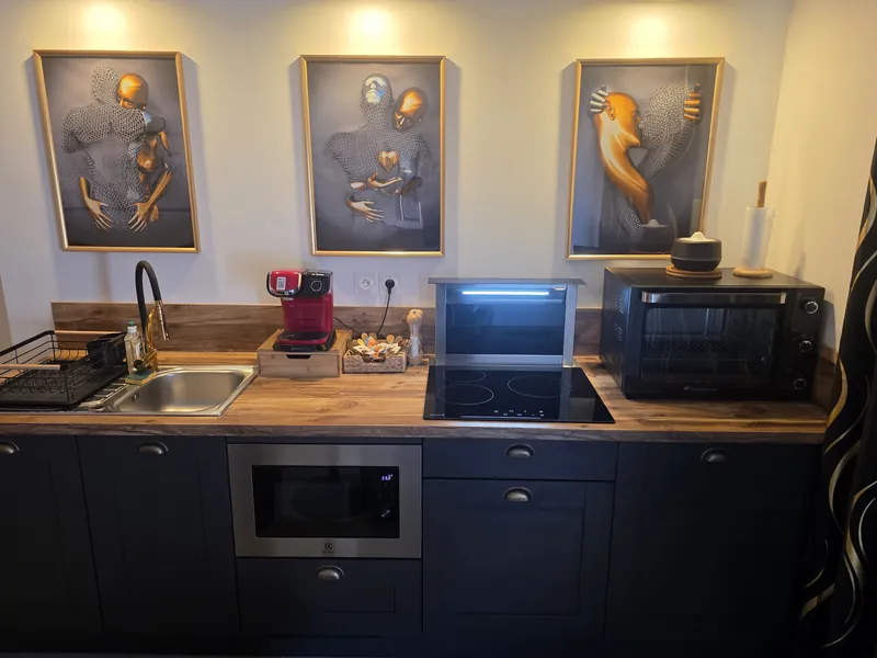 Kitchenette équipée moderne